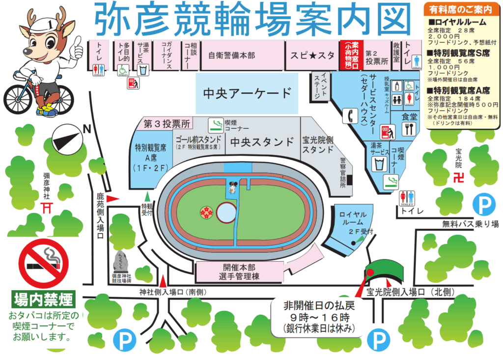 弥彦競輪場